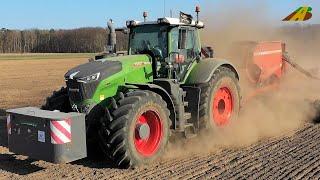 Getreide 4.0 Grubbern & Aussaat Traktor FENDT 1050 Horsch, Trecker CLAAS Xerion 3300 Landwirtschaft