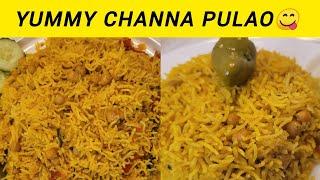 Tasty Chana Pulao Recipe || How To Make Chana Pulao || Degi Chana Pulao Recipe by Isha's food secret