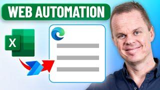 Excel Data to Web Form With Power Automate Desktop – Full Tutorial