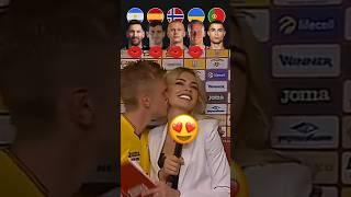 Messi VS Casillas VS Haaland VS Zinchenko VS Ronaldo Kiss Challenge