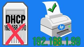 How to Configure Your HP Printer to Use a Static IP Address