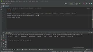 This is How to Generate Random items from a List in Python | (Python Tutorial)