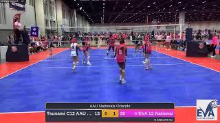 EVA 12 National vs. Tsunami C12 AAU Anne (2025.06.14)