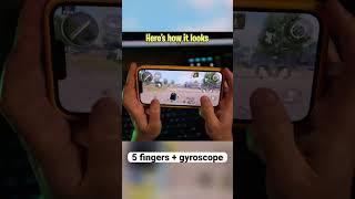 5 fingers + Gyroscope  #pubgm #pubgmobile #sevou #bgmi #levinho