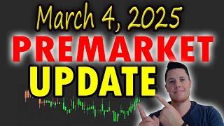  March 4, 2025 PREMARKET Updates: SOFI, TRNR, SOUN, SMCI, LAES  TARIFF TUESDAY