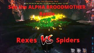 Ark Boss Battle! Alpha Brood Mother Walkthrough!!