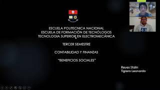 Beneficios Sociales- Grupo 11- ESFOT-EPN