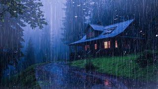 Perfect Rain Sounds For Sleeping And Relaxing - Rain And Thunder Sounds For Deep Sleep, STUDY, ASMR