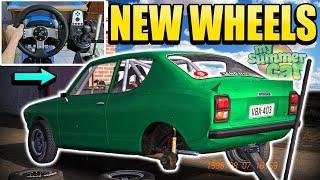 NEW Satsuma Wheels Has Crazy... - My Summer Car W/ Logitech G27 + Wheel Cam #42