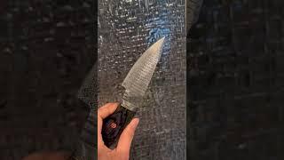 Damascus Steel Hunting Knife With Wood Handle-Best Fixed Blade Knife Shop now @huntcraftknives.com