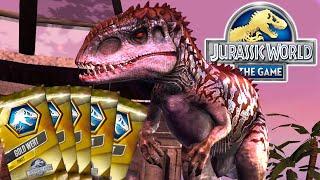 Jurassic World: Das Spiel #100 - FETTES PACK OPENING & INDOMINUS REX 3 STUFE! | LP JW Deutsch