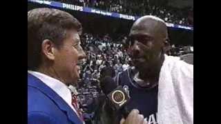 Michael Jordan vs. Atlanta Hawks (2nd Game as Wizard)