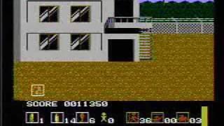 Operation Wolf (Taito, 1989) - NES Gameplay