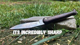 How to sharpen a pocket knife with the TSPROF KO3 Pro Hunter