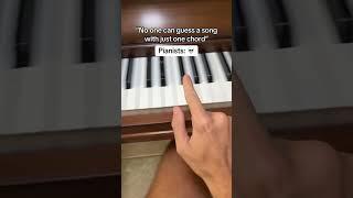 Can You Guess This Song With Just One Chord? #piano #guessthesong