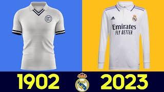 The Evolution of Real Madrid Kit 22-23 | All Real Madrid Football Jerseys in History 2022/23 (2023)