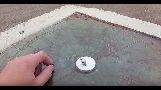 3D Compass, see the true direction of the earth magnetic field. Magnetic anomaly...