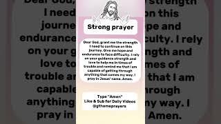 Strong Prayer ️ Take 10 Seconds To Read This In Silence️#jesuslovesyou#prayer#faith #jesus