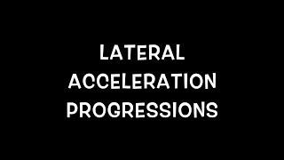 Lateral Acceleration Progressions