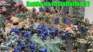 Halo Infinite Battle on Zeta Halo Installation 07 MOC/Diorama Mega Construx