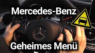 Mercedes Benz - Verstecktes Menü (viele Modelle)