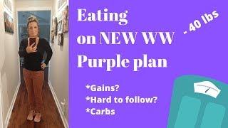 NEW WW Purple Plan | What I eat and points