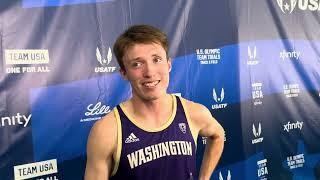 Nathan Green proud to finish 5th at 2024 Olympic Trials