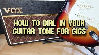 How to Dial in Your Live Guitar Tone (Guitar Tone, Guitar Amps, Guitar Pedals, Electric Guitar)