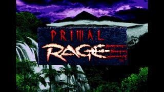 Primal Rage (プライマルレイジ). [SEGA 32x - SEGA, Time Warner Interactive]. (1995). Full Armadon Play.