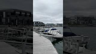 Friday Harbour Resort on a gloomy spring day