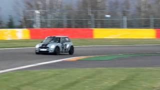 Drifting Porsche 911 997 GT3 at Spa-Francorchamps drift