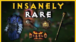 These are the RAREST Uniques in the ENTIRE Game - Diablo 2 Resurrected