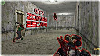 Counter-Strike : Zombie Escape Mod Server GTR | #gameplay | ze_manicomio