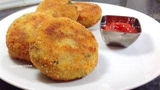 Homemade Crispy Chicken Potato Cutlets Recipe - How To Make Cutlets Easy by (HUMA IN THE KITCHEN)