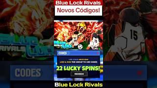 Novos códigos Blue Lock Rivals - códigos Bloqueio Azul Rivais! Todos os códigos novos KING