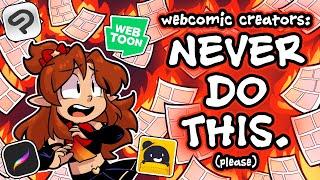 10 Things You Should NEVER Do In Your Webcomic