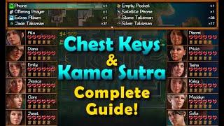 Treasure of Nadia Chest Keys & Kamasutra Complete Guide!