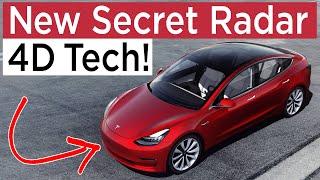 Tesla is adding a NEW 4D RADAR to further improve Autopilot! (FSD)