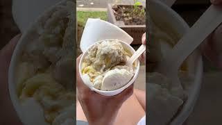 Have you tried this Hawaiian Ice Cream? Kalo Bombs in Oahu, Hawaii