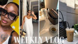 WEEKLY VLOG- feeling motivated investing in myself, luxurious gym