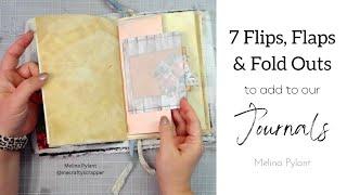 7 FLIPS, FLAPS AND FOLD OUTS TO ADD TO OUR JOURNALS | #justjournaljanuary WEEK 3