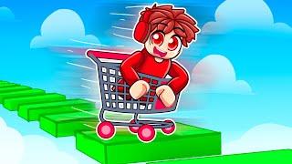 Roblox Obby but you’re a cart…