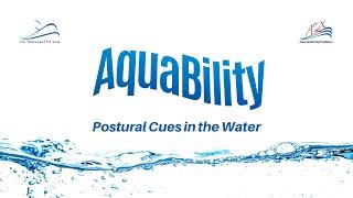 AQX AquaBility: Power Posture is the foundation of purposeful, vertical aquatic exercise!