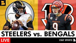 Steelers vs. Bengals Live Streaming Scoreboard, Play-By-Play & Highlights | NFL Week 13 On CBS