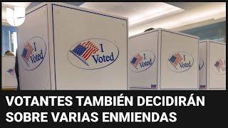 Te explicamos qué se define en las urnas el 5 de noviembre además del nuevo presidente de EEUU