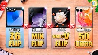 Samsung Z Flip 6 vs Xiaomi Mix Flip vs Magic V Flip vs Moto Razr 50 UltraFull Review