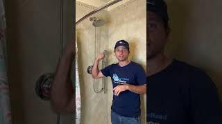 Dual Shower System with Shower Slide Bar