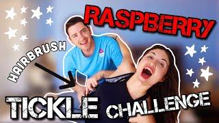 RASPBERRY TICKLE CHALLENGE w/ Hairbrush!!!