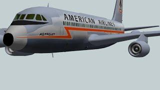 Building a Convair-990 Coronado in Sketchup 8 - Fast Motion - Part 1 of 2