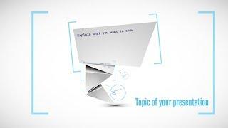 Origami prezi template from www.ziload.com